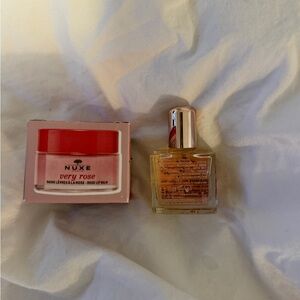 NUXE Paris Bundle: Very Rose Lip Balm (15g) & Huile Prodigieuse Florale (10ml)